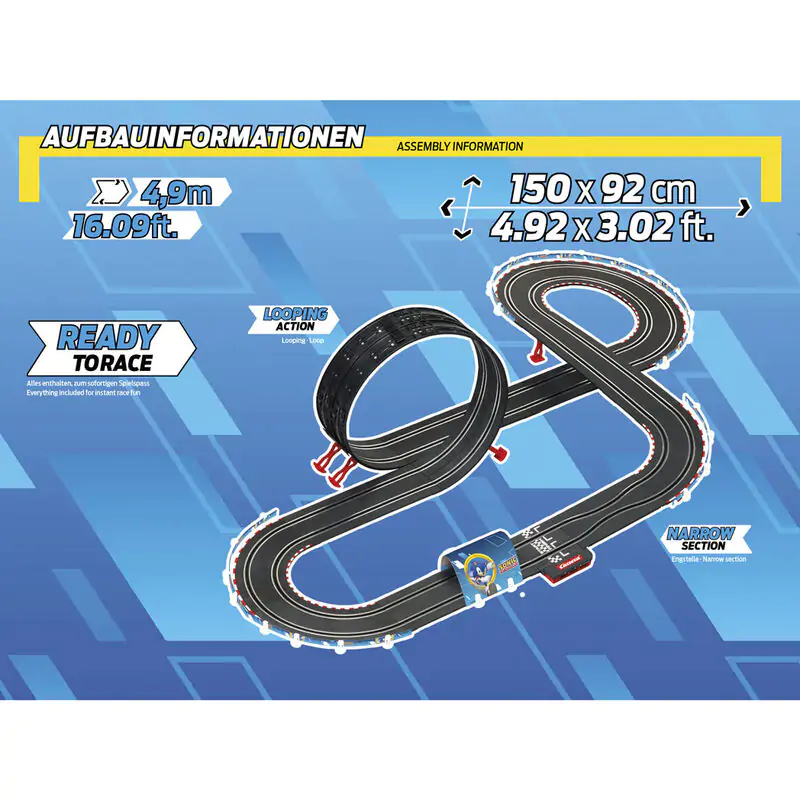 Carrera GO!!! Tor wyścigowy Sonic the Hedgehog Sonic + Shadow zdjęcie produktu