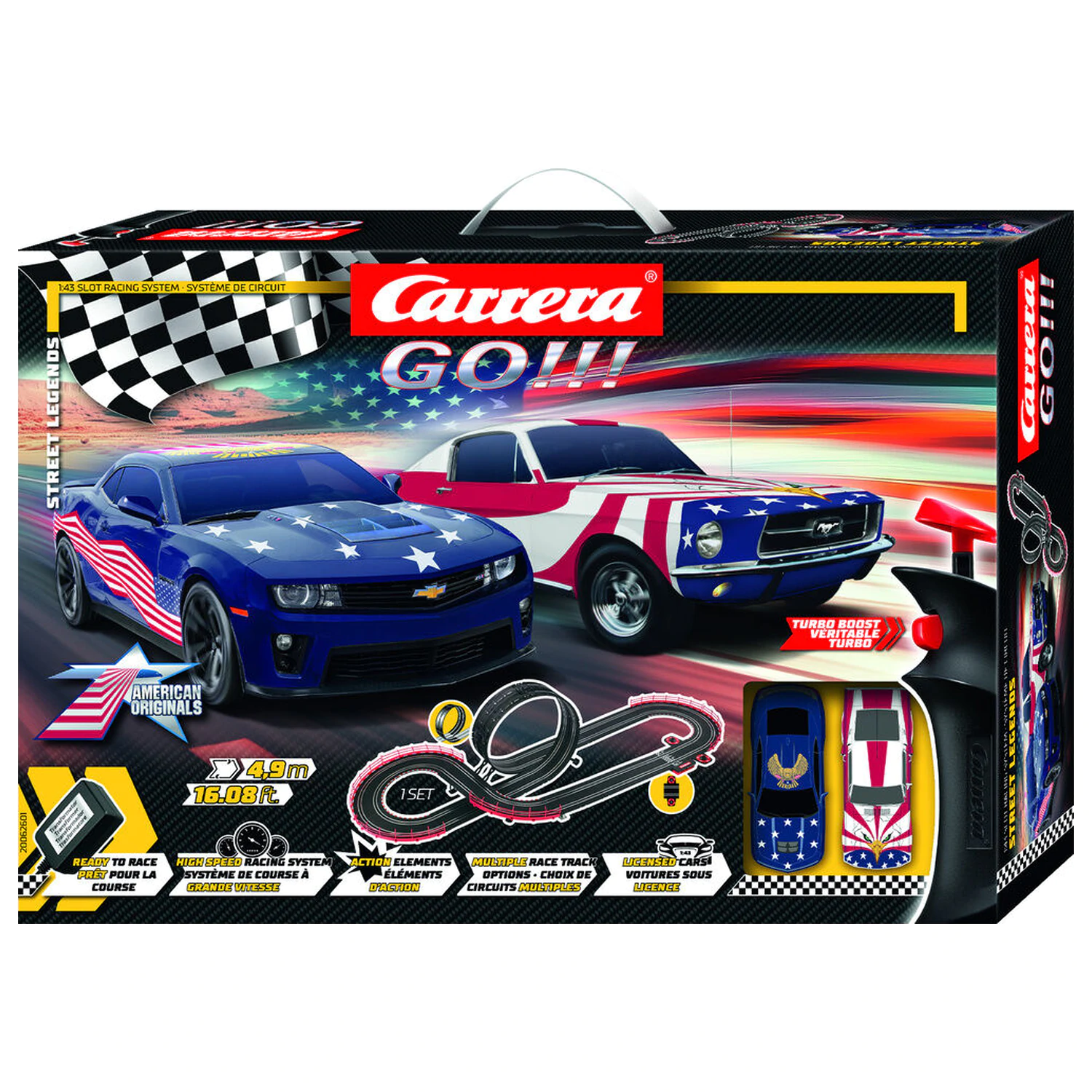 Carrera GO!!! Street Legends Tor wyścigowy zdjęcie produktu