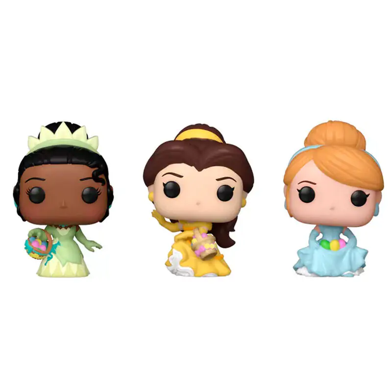 Carrot Pocket POP blister 3 figurki Disney Princess Cinderella Tiana Bella zdjęcie produktu