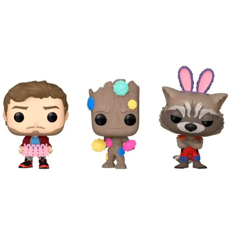 Carrot Pocket POP blister 3 figurki Marvel Guardians of the Galaxy zdjęcie produktu