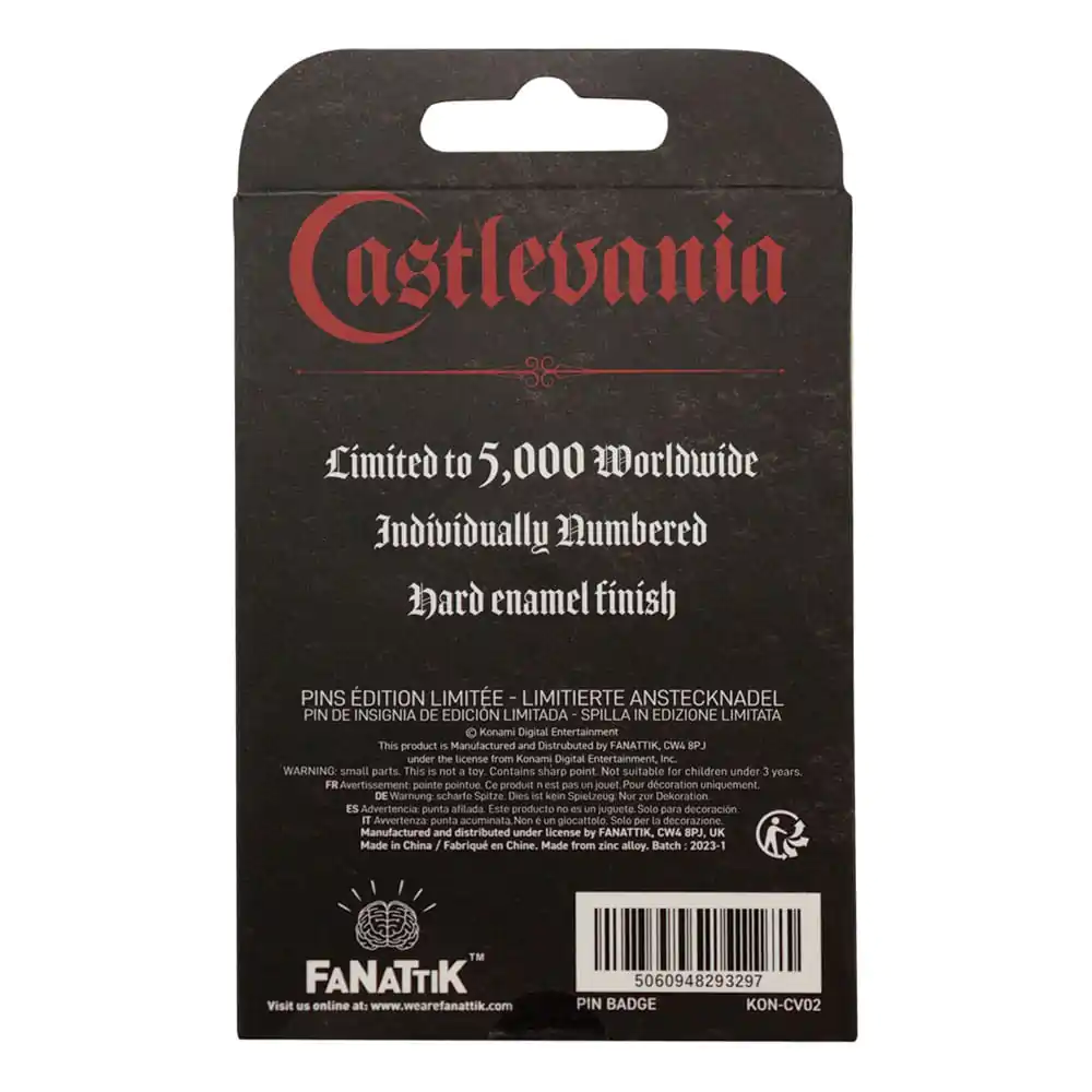 Castlevania Pin Badge Alucard Limited Edition - przypinka zdjęcie produktu