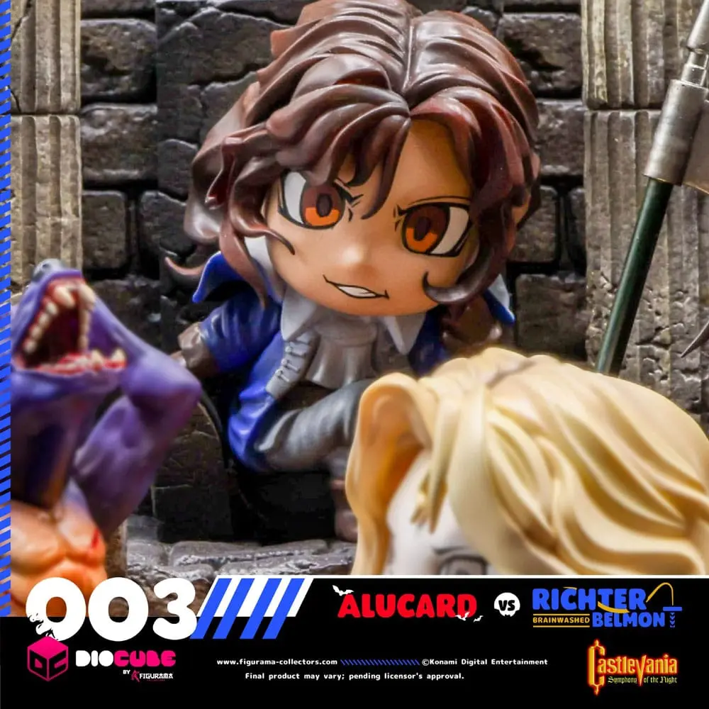 Castlevania DioCube PVC Diorama Alucard Vs Richter Belmont 15 cm zdjęcie produktu