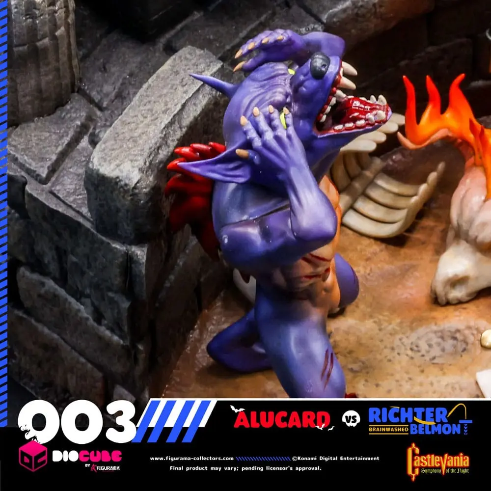 Castlevania DioCube PVC Diorama Alucard Vs Richter Belmont 15 cm zdjęcie produktu