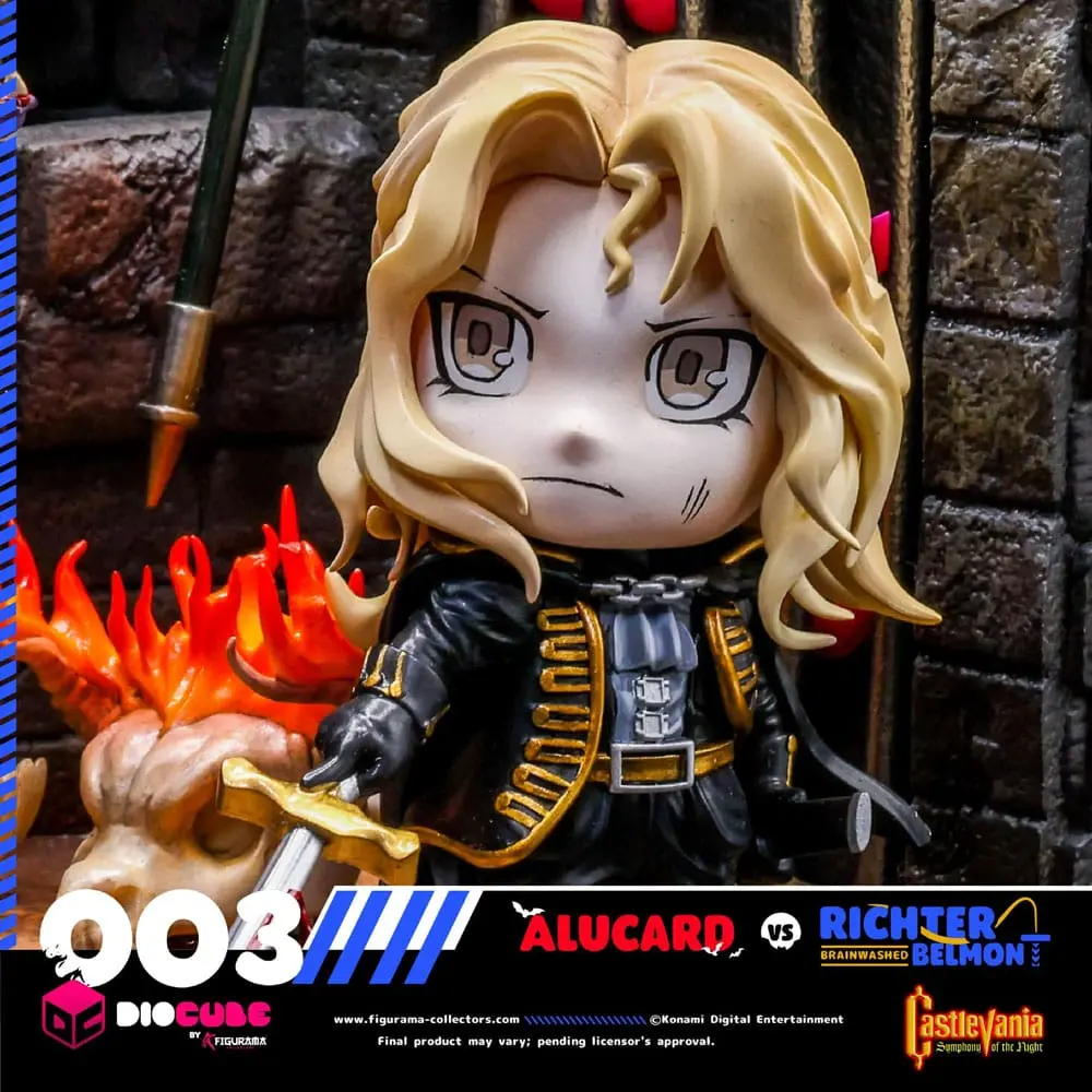 Castlevania DioCube PVC Diorama Alucard Vs Richter Belmont 15 cm zdjęcie produktu