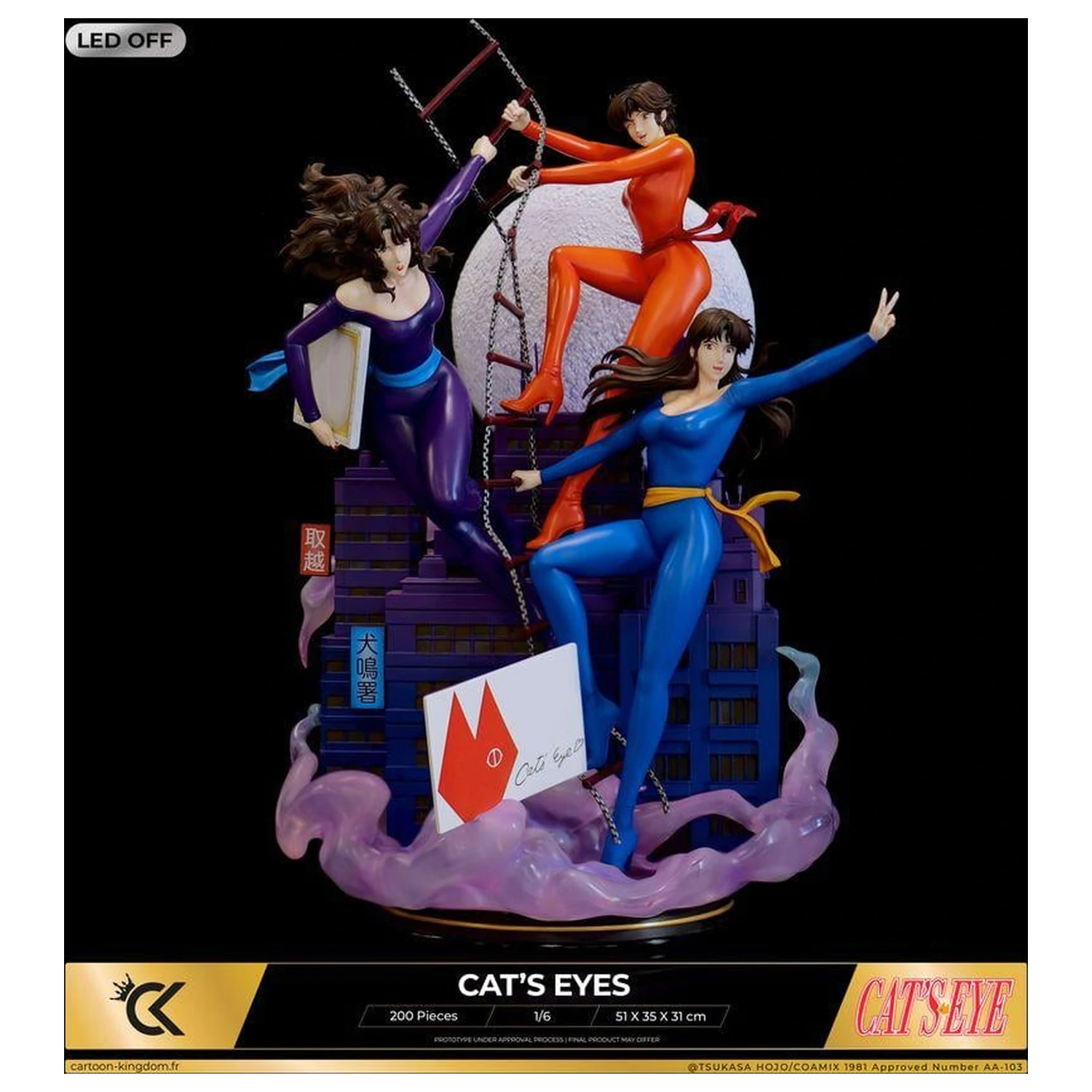 Cat's Eyes: Cat's Eye Statua z żywicy 1/6 (51 cm) zdjęcie produktu