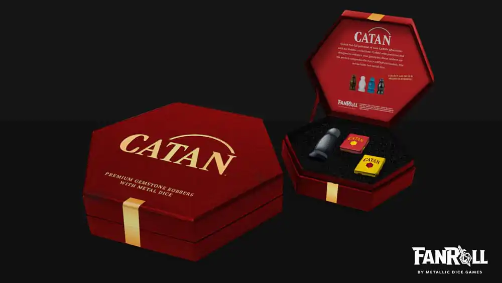 Catan Ulepszenie kostek Zestaw Robber & Metal: Hematyt zdjęcie produktu