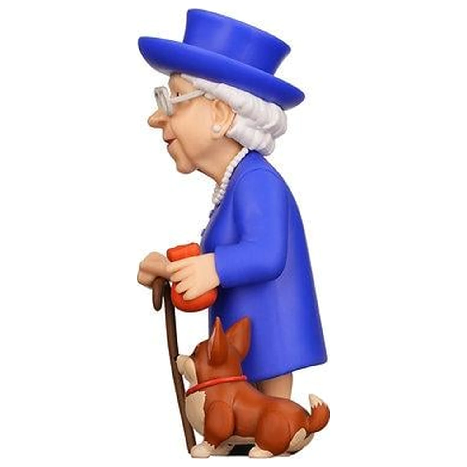 Figurka Celebrity Queen Elizabeth II z Corgi Figure Minix 12cm zdjęcie produktu