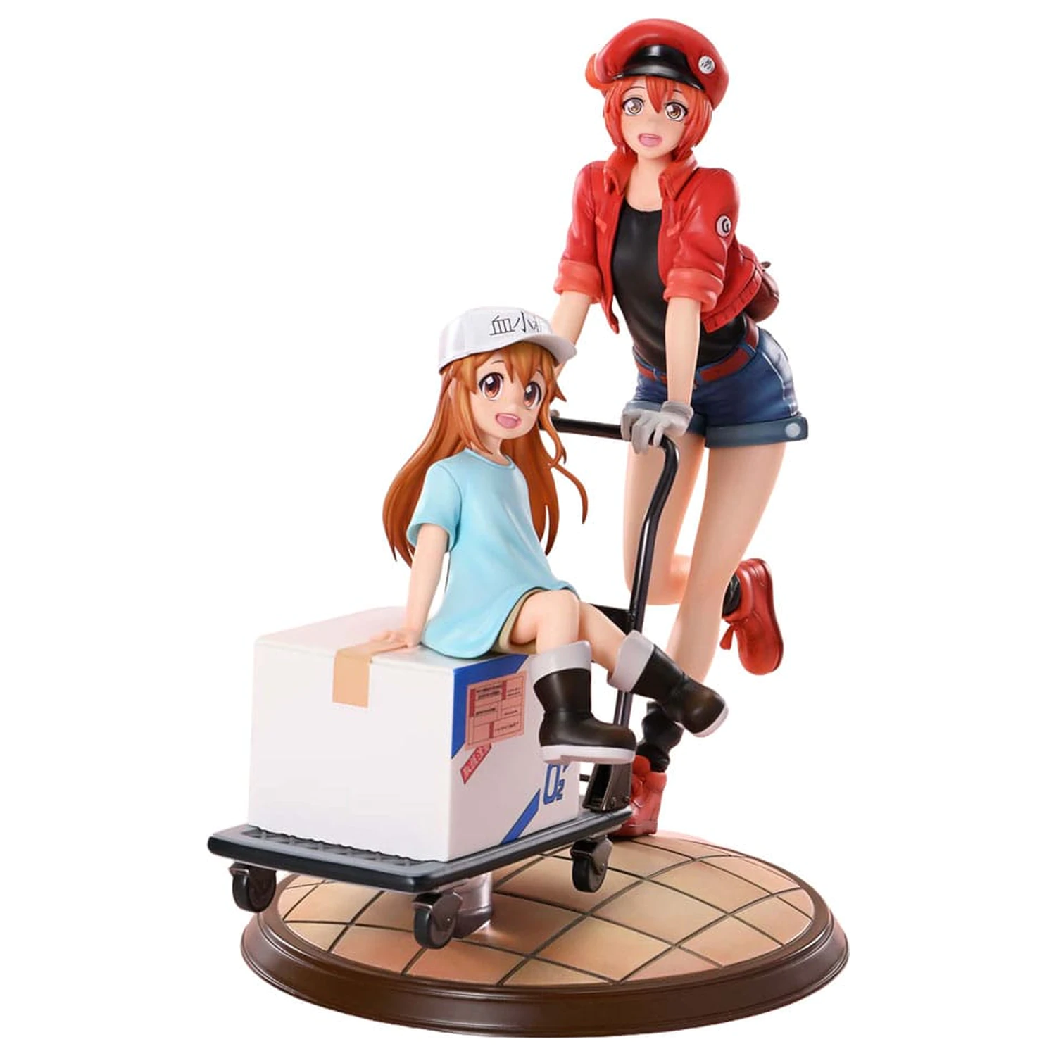 Cells at Work Prisma Wing Statuetka z PVC Red Blood Cell & Platelet 26 cm zdjęcie produktu