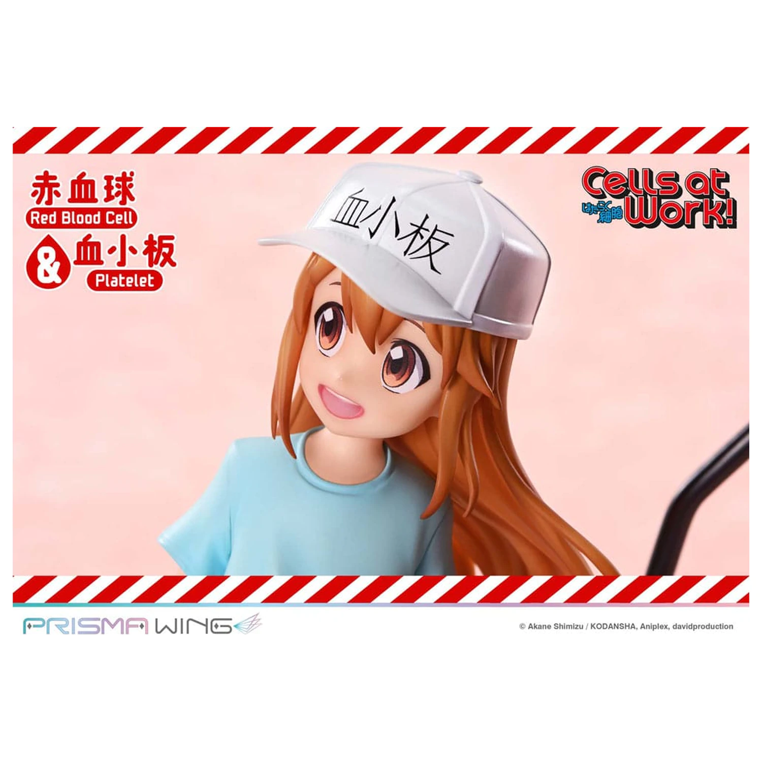Cells at Work Prisma Wing Statuetka z PVC Red Blood Cell & Platelet 26 cm zdjęcie produktu