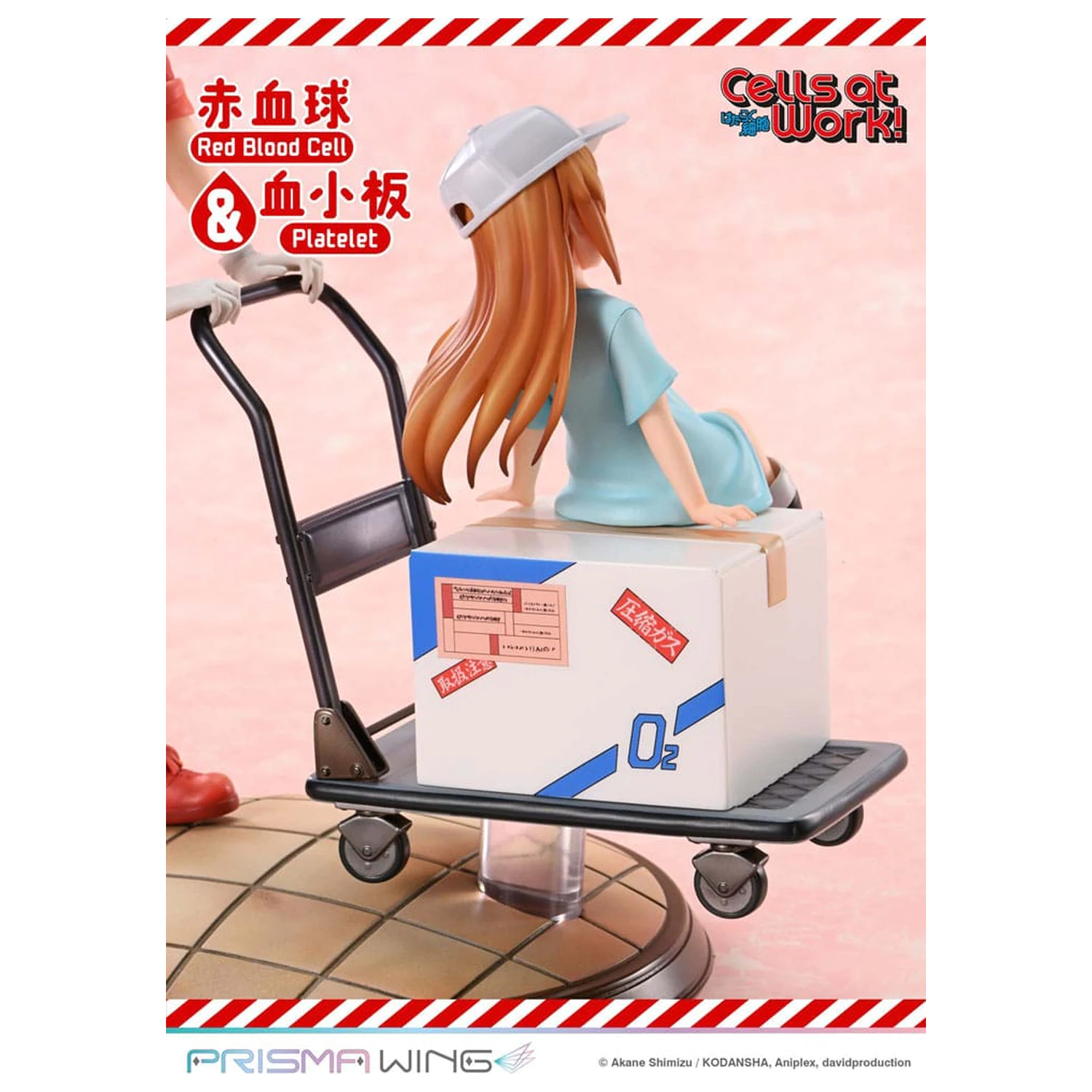 Cells at Work Prisma Wing Statuetka z PVC Red Blood Cell & Platelet 26 cm zdjęcie produktu