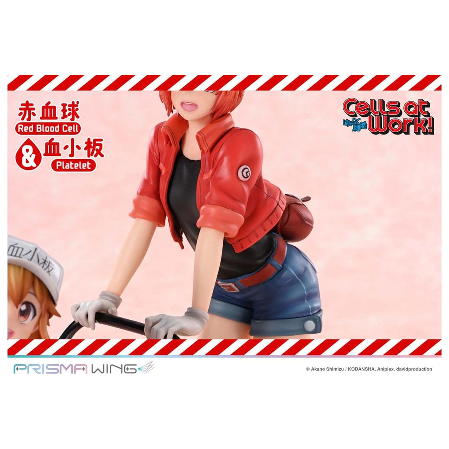 Cells at Work Prisma Wing Statuetka z PVC Red Blood Cell & Platelet 26 cm zdjęcie produktu