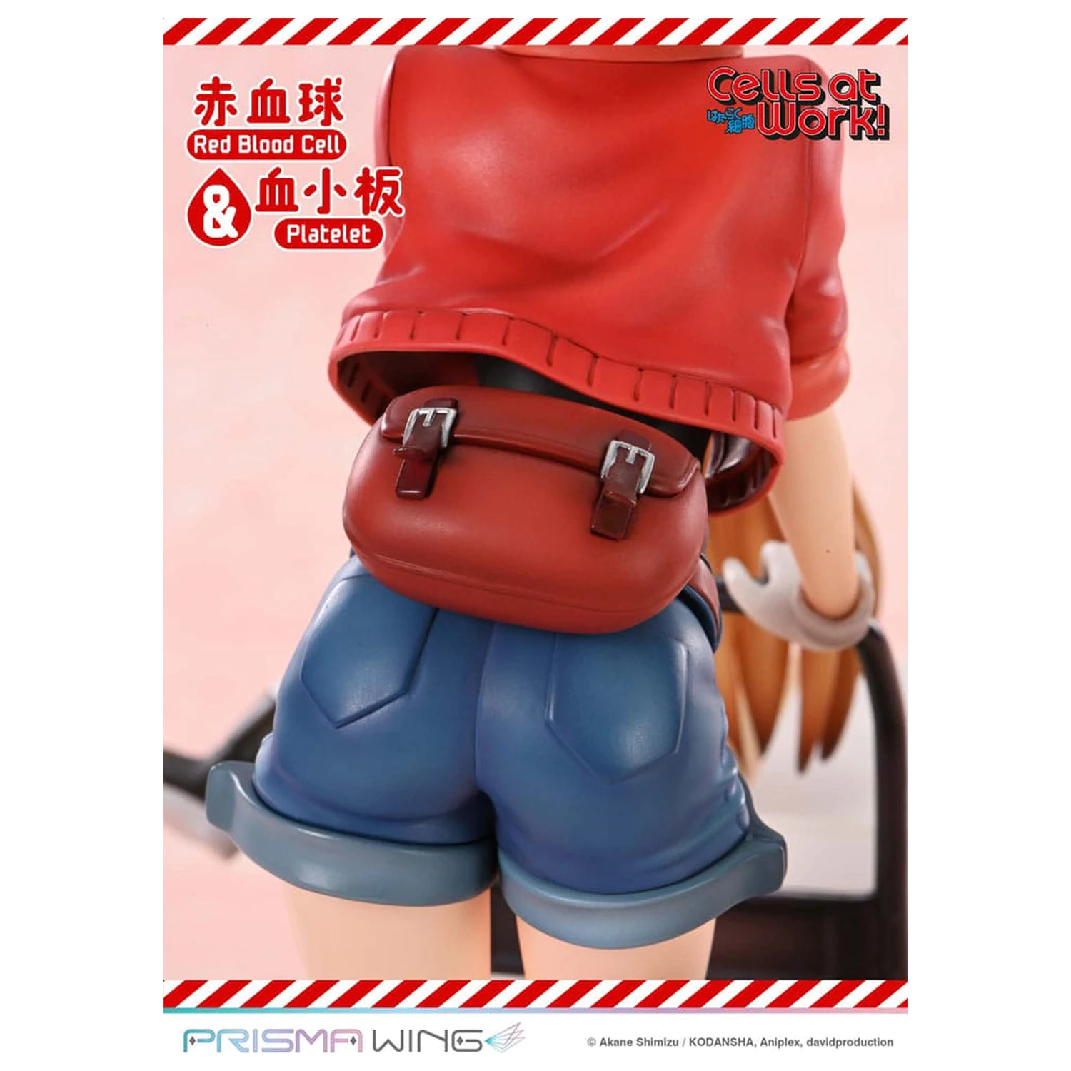 Cells at Work Prisma Wing Statuetka z PVC Red Blood Cell & Platelet 26 cm zdjęcie produktu