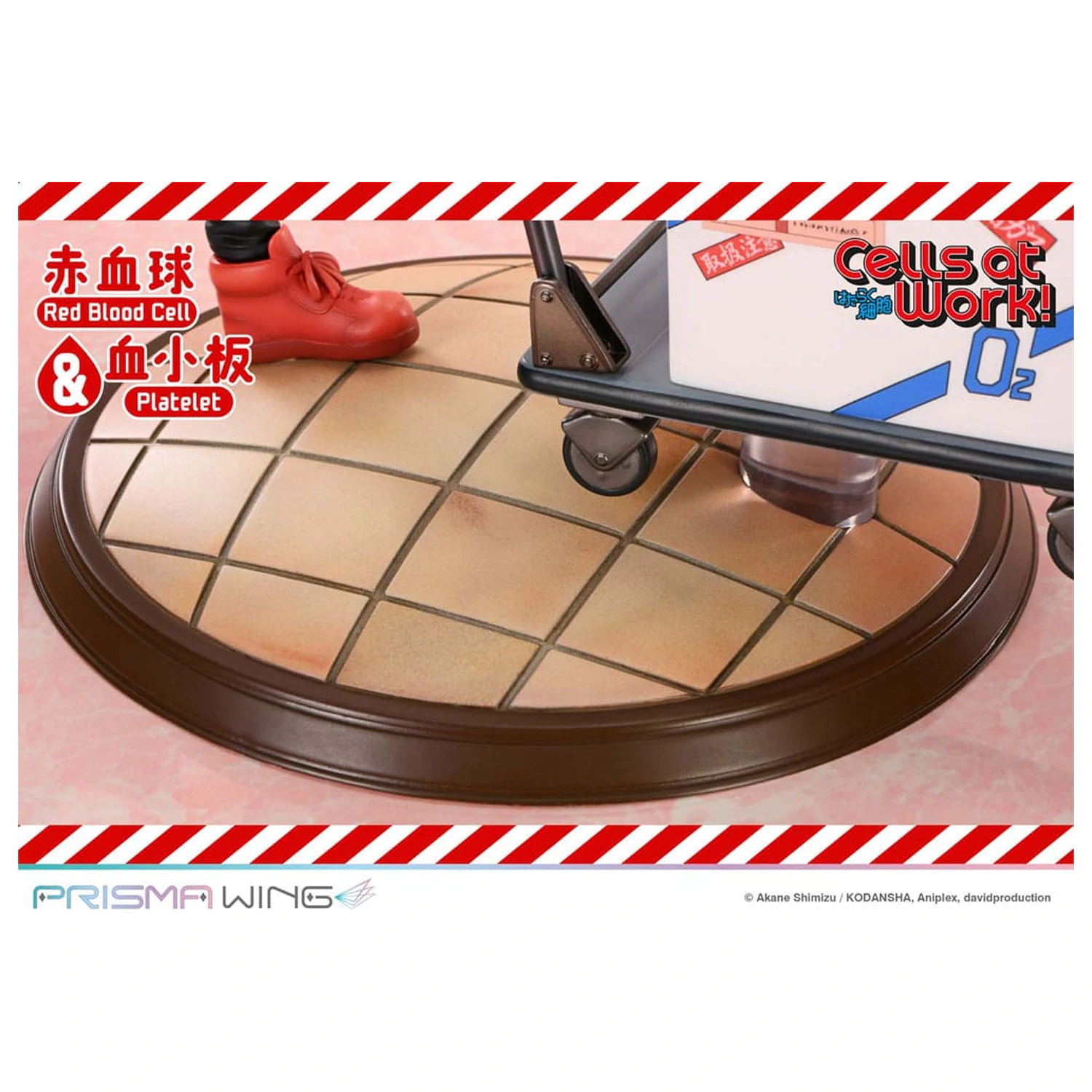 Cells at Work Prisma Wing Statuetka z PVC Red Blood Cell & Platelet 26 cm zdjęcie produktu