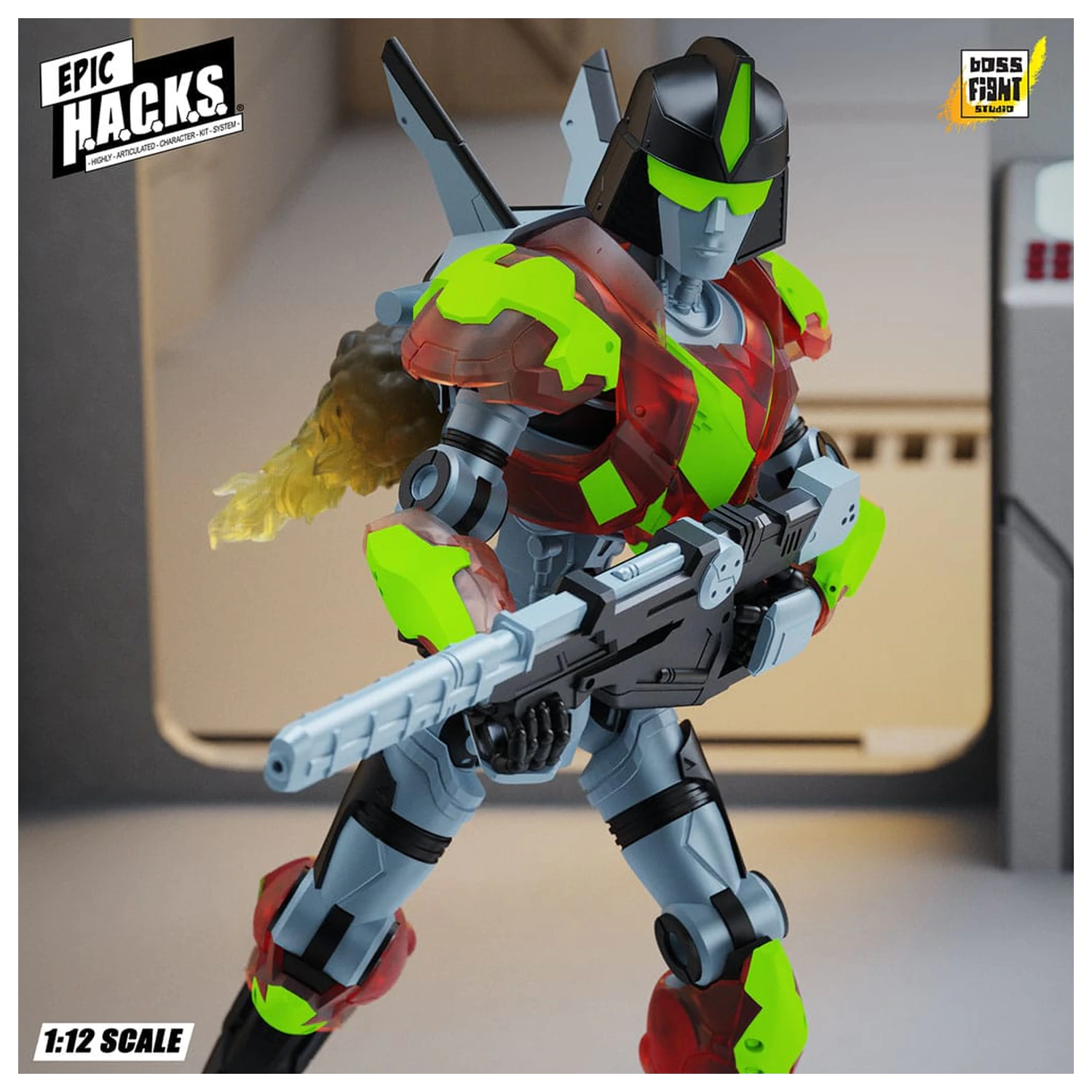 CGT Corp Epic H.A.C.K.S. figurka akcji 1/12 Wave 1 CGT Combat Drone: Agile Battle Robot 18 cm zdjęcie produktu