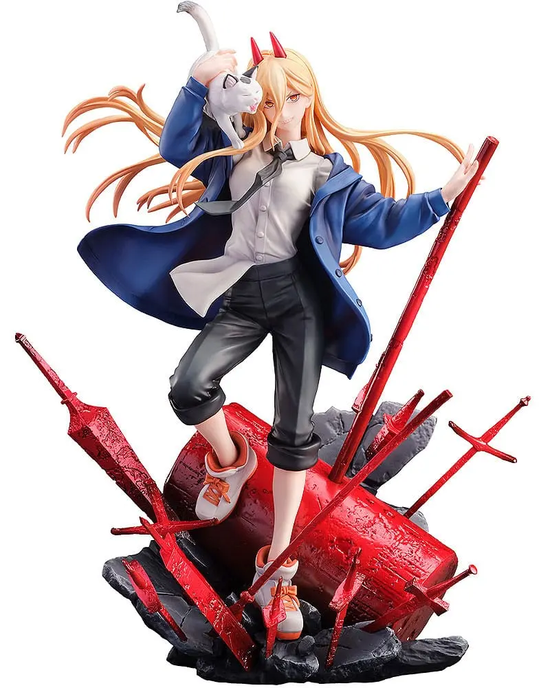 Chainsaw Man Statua 1/7 Power & Meowy 28 cm zdjęcie produktu