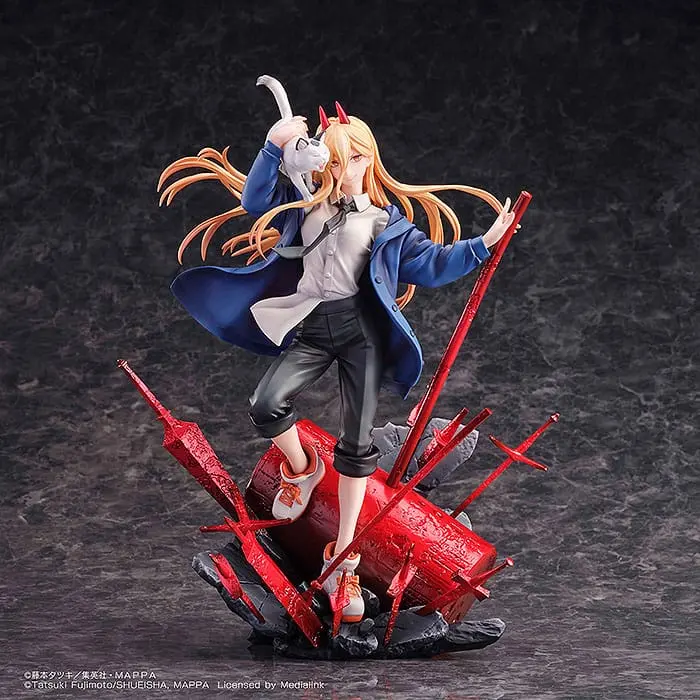 Chainsaw Man Statua 1/7 Power & Meowy 28 cm zdjęcie produktu