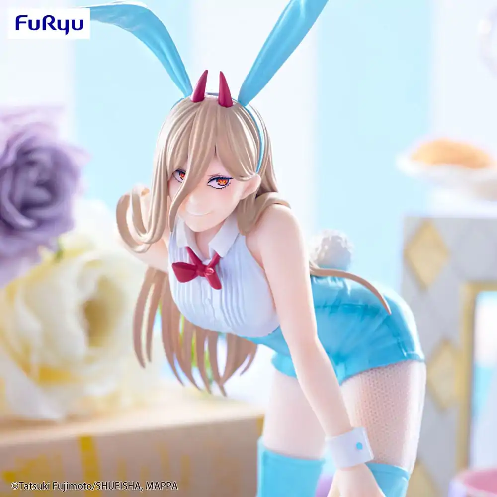 Chainsaw Man BiCute Bunnies Figurka PVC Power Light Blue Color Ver. 30 cm zdjęcie produktu