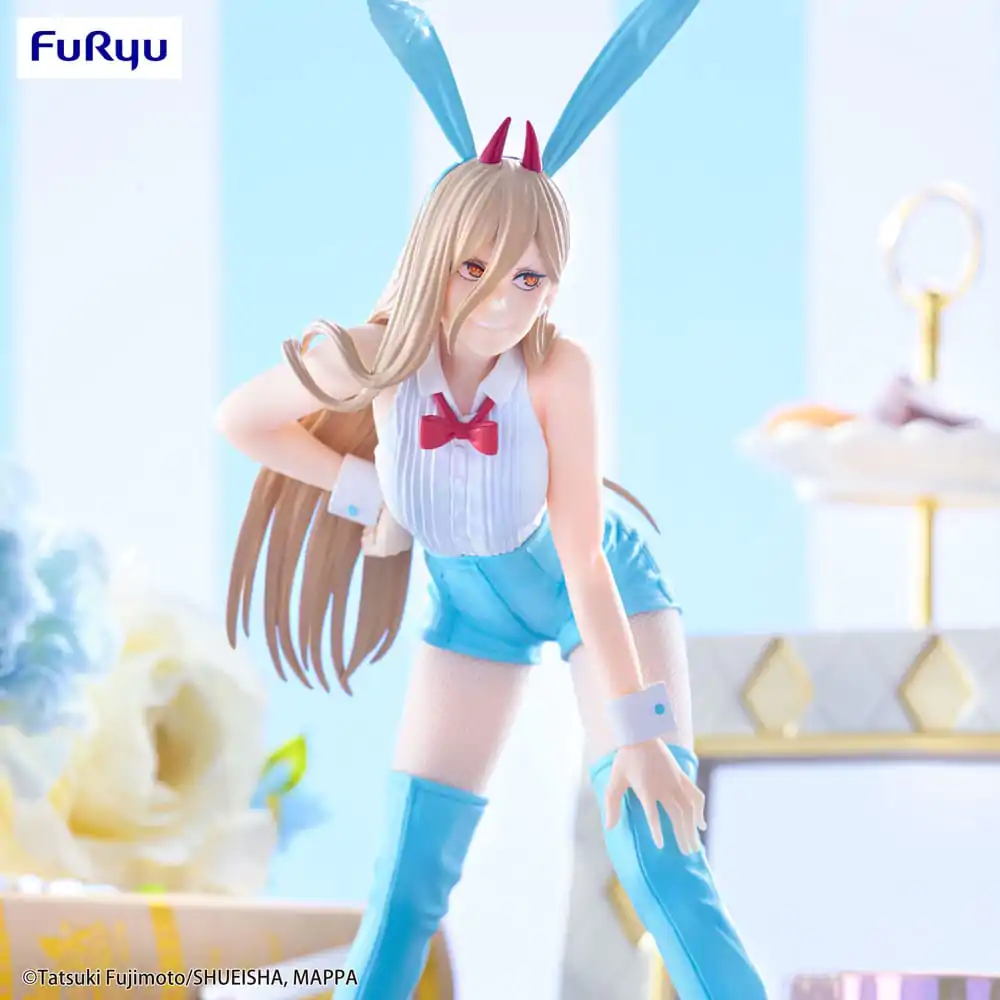 Chainsaw Man BiCute Bunnies Figurka PVC Power Light Blue Color Ver. 30 cm zdjęcie produktu