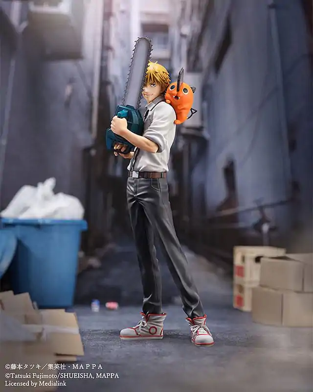Chainsaw Man Luminasta Statuetka PVC 1/7 Denji & Pochita 24 cm zdjęcie produktu