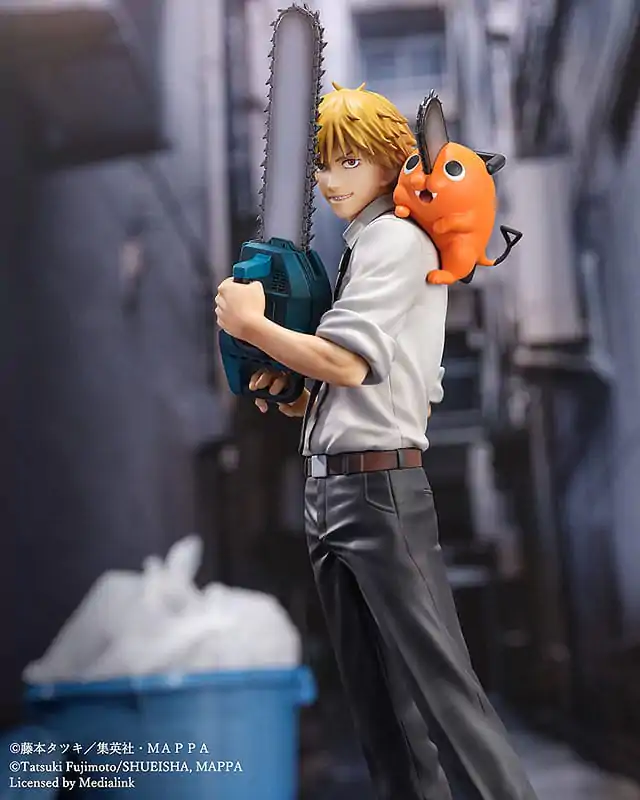 Chainsaw Man Luminasta Statuetka PVC 1/7 Denji & Pochita 24 cm zdjęcie produktu