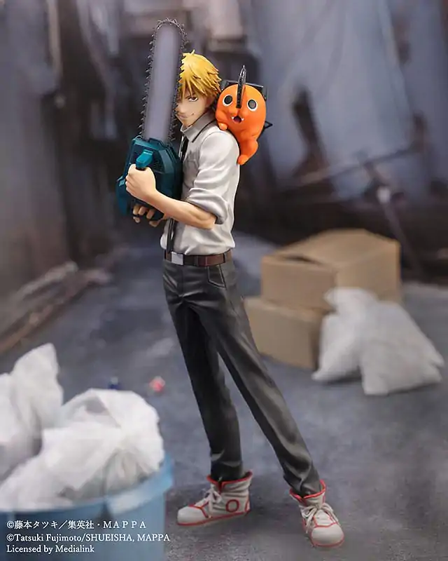 Chainsaw Man Luminasta Statuetka PVC 1/7 Denji & Pochita 24 cm zdjęcie produktu