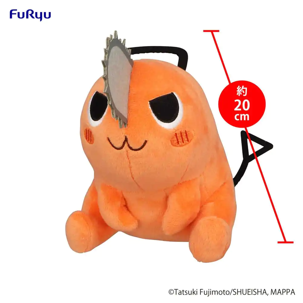 Chainsaw Man Pluszowa Figurka Pochita Siedząca Niegrzeczna 20 cm zdjęcie produktu