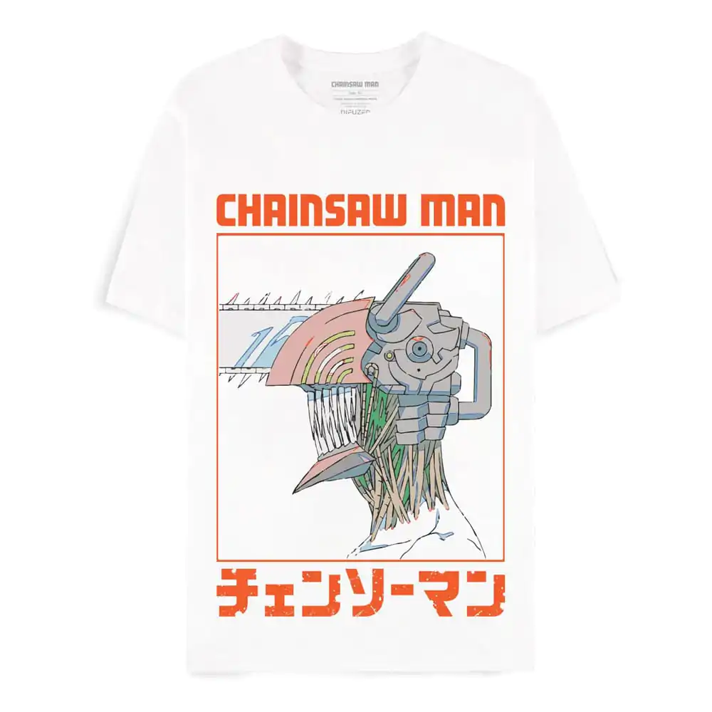 Chainsaw Man T-Shirt Trzy Kolory Chainsaw zdjęcie produktu