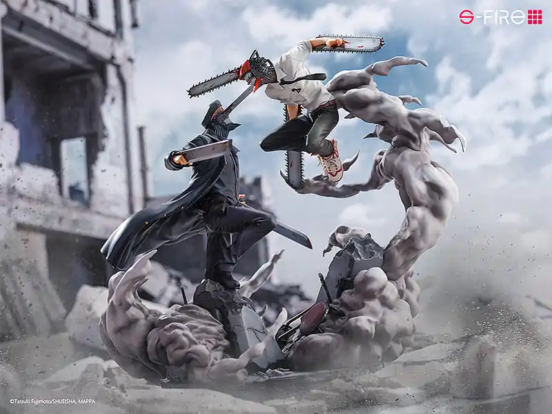 Figura Chainsaw Man Super Situation, Chainsaw Man vs. Samurai Sword 26 cm zdjęcie produktu