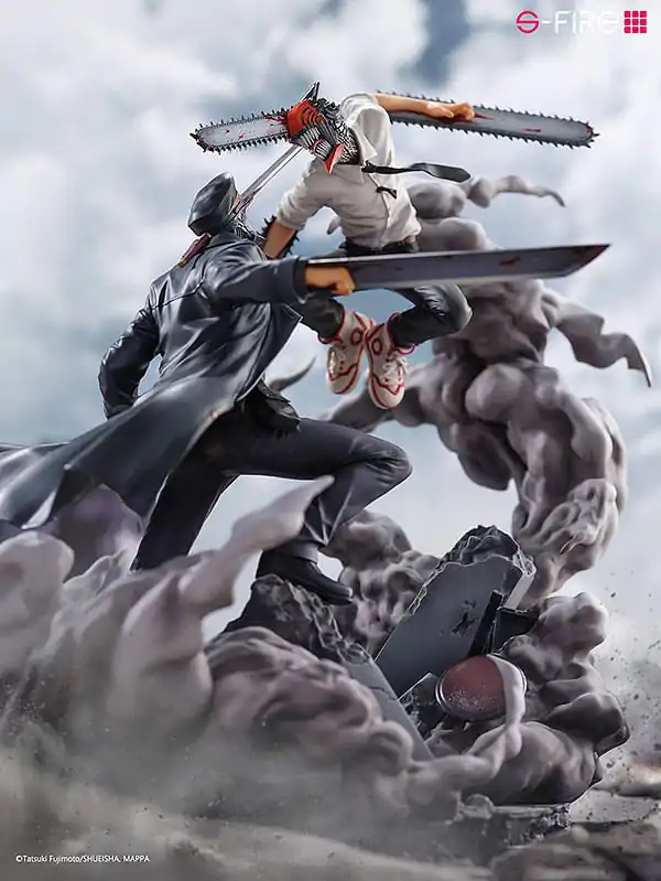 Figura Chainsaw Man Super Situation, Chainsaw Man vs. Samurai Sword 26 cm zdjęcie produktu