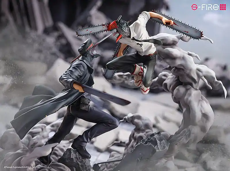Figura Chainsaw Man Super Situation, Chainsaw Man vs. Samurai Sword 26 cm zdjęcie produktu