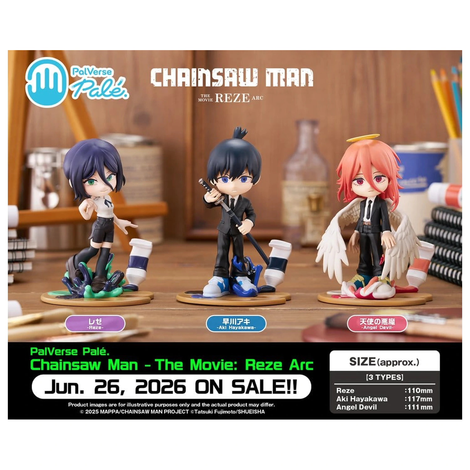 Chainsaw Man The Movie: Reze Arc PalVerse PVC Statua Aki Hayakawa 11 cm zdjęcie produktu