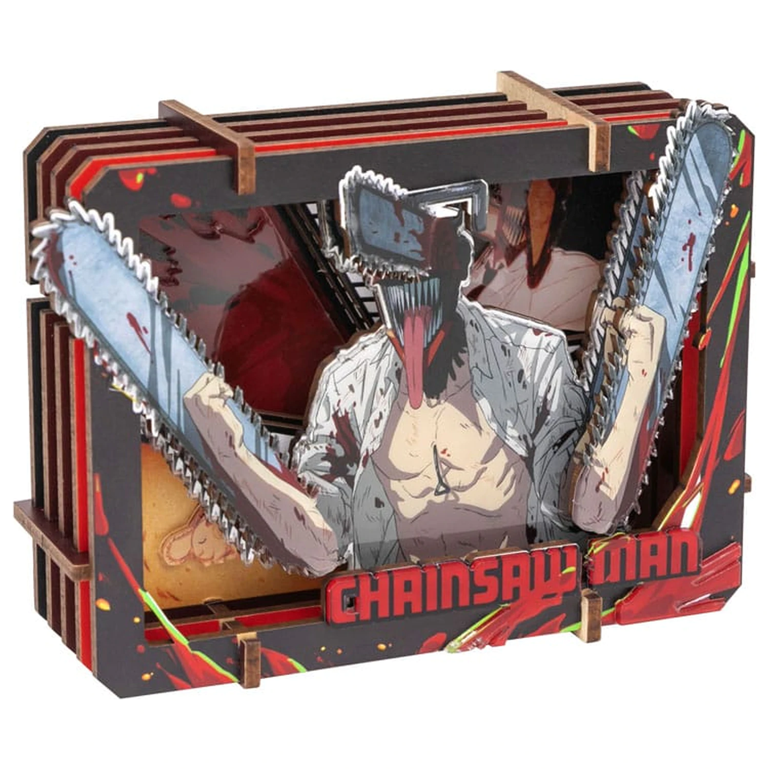 Chainsaw Man Model Kit Drewniana Galeria (S) Chainsaw Devil zdjęcie produktu