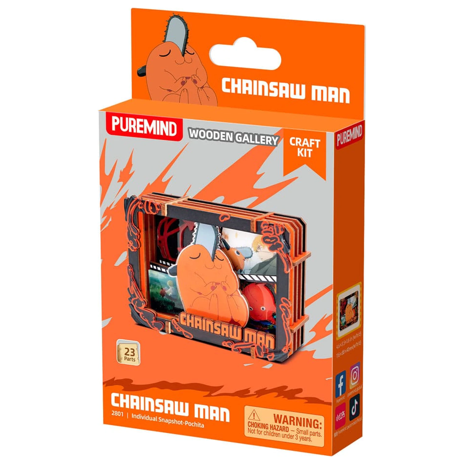 Chainsaw Man Model Kit Drewniana Galeria (S) Pochita zdjęcie produktu