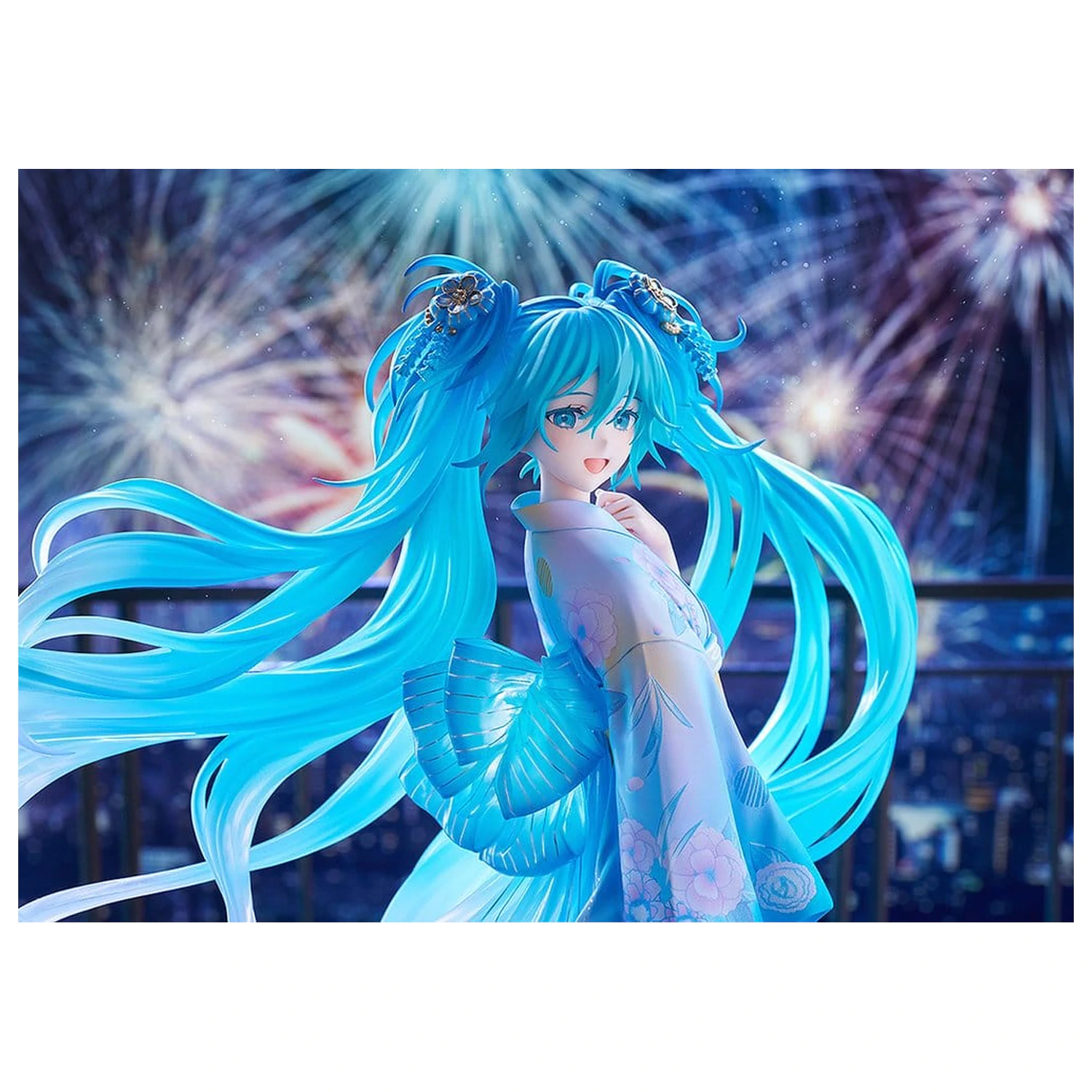Character Vocal Series 01: Hatsune Miku figurka PVC 1/7 Music & Fire Works Ver. 23 cm zdjęcie produktu
