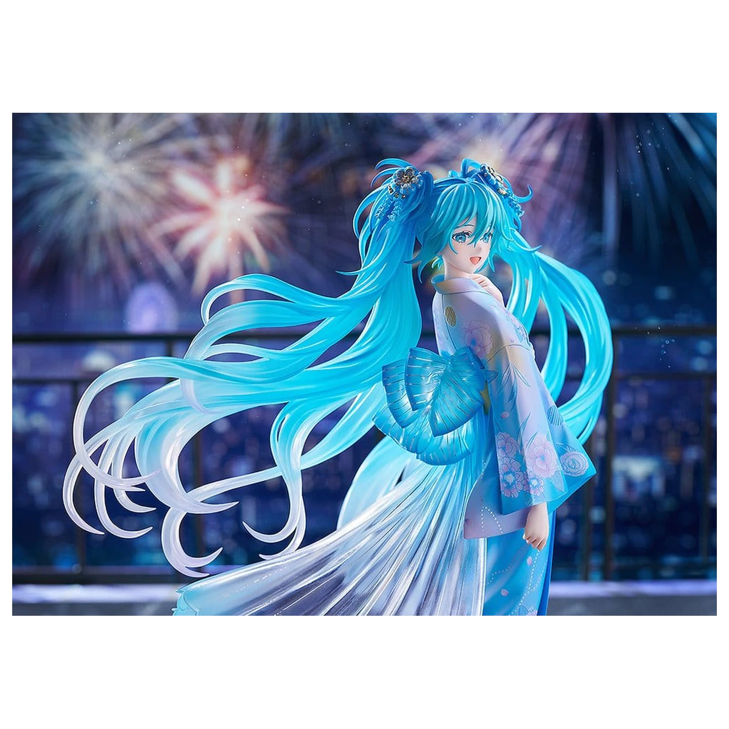 Character Vocal Series 01: Hatsune Miku figurka PVC 1/7 Music & Fire Works Ver. 23 cm zdjęcie produktu