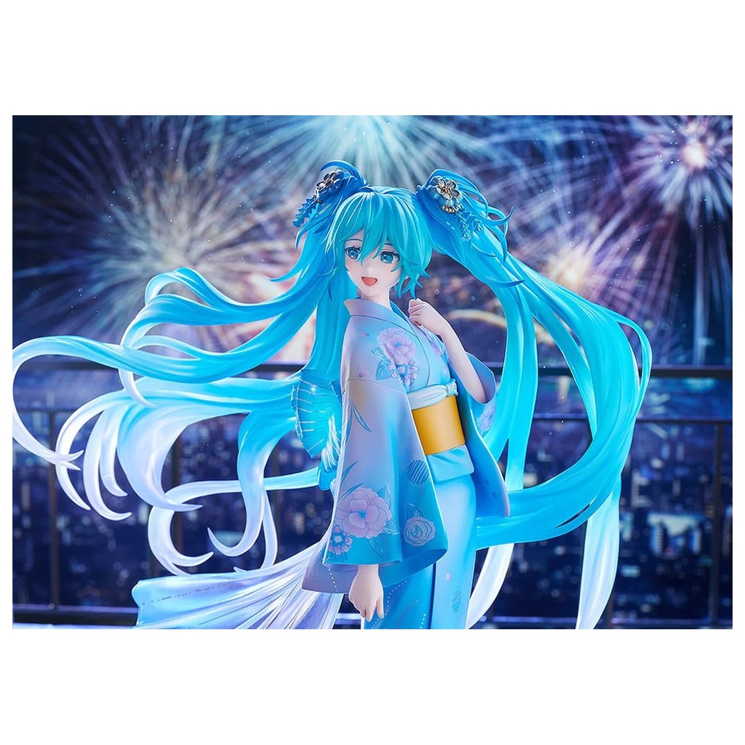 Character Vocal Series 01: Hatsune Miku figurka PVC 1/7 Music & Fire Works Ver. 23 cm zdjęcie produktu
