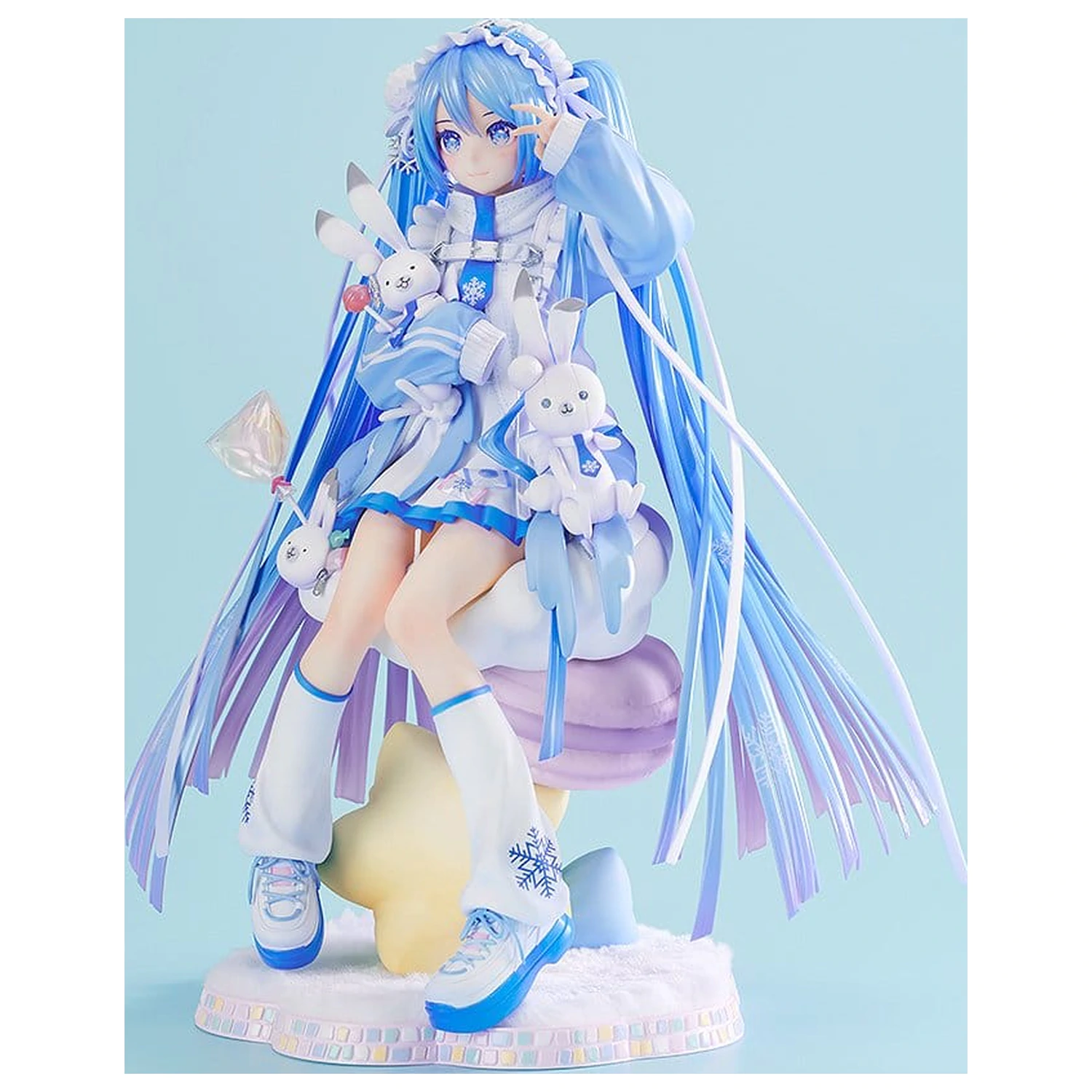 Character Vocal Series 01: Hatsune Miku figurka PCV 1/7 Snow Miku: Yukiiro Pop Ver. 24 cm zdjęcie produktu