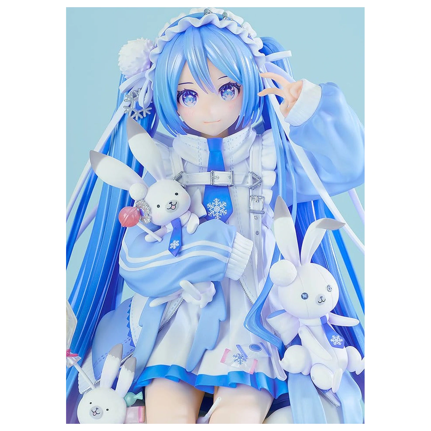 Character Vocal Series 01: Hatsune Miku figurka PCV 1/7 Snow Miku: Yukiiro Pop Ver. 24 cm zdjęcie produktu