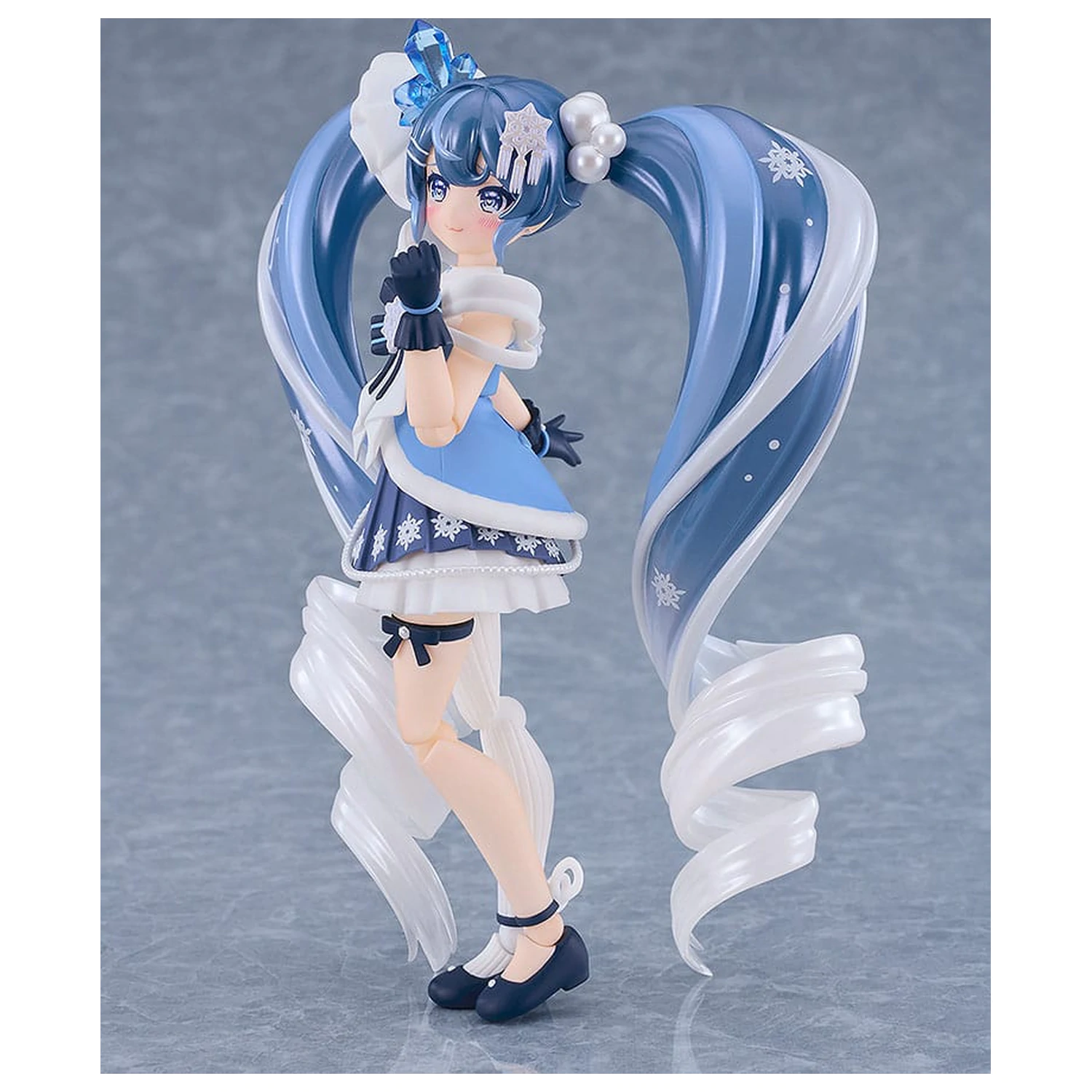 Character Vocal Series 01: Hatsune Miku Figma Figurka akcji Snow Miku: Crystal Snow Ver. 13 cm zdjęcie produktu
