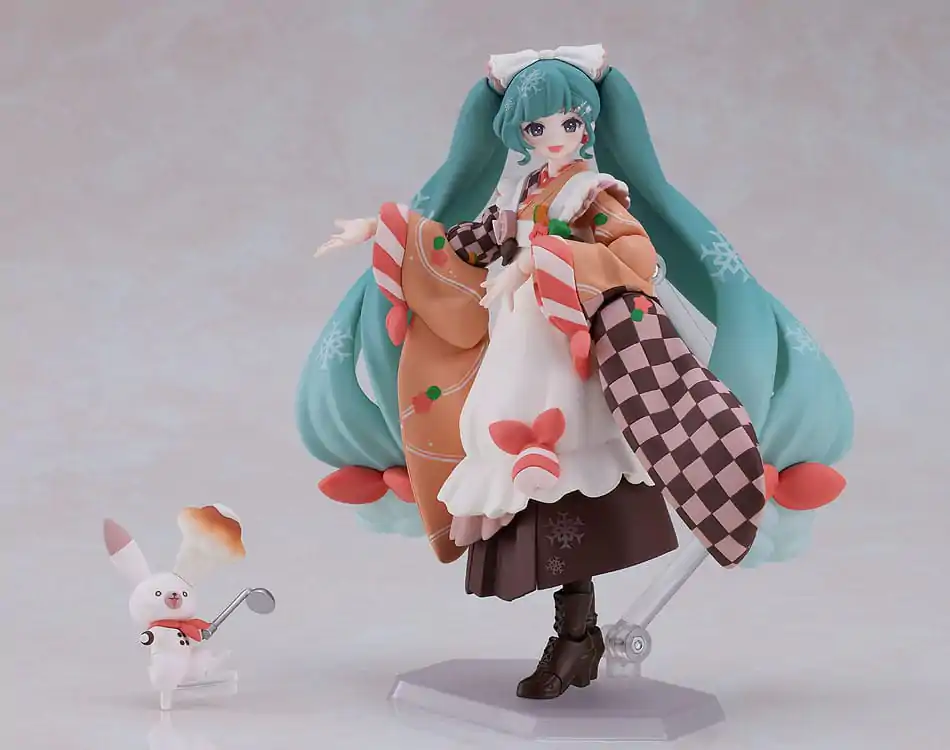 Character Vocal Series 01: Hatsune Miku Figma Figurka Akcji Snow Miku: Winter Delicacy Ver. 14 cm zdjęcie produktu
