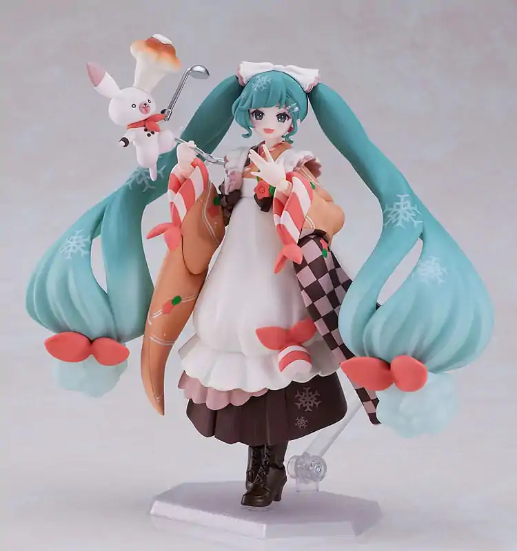 Character Vocal Series 01: Hatsune Miku Figma Figurka Akcji Snow Miku: Winter Delicacy Ver. 14 cm zdjęcie produktu