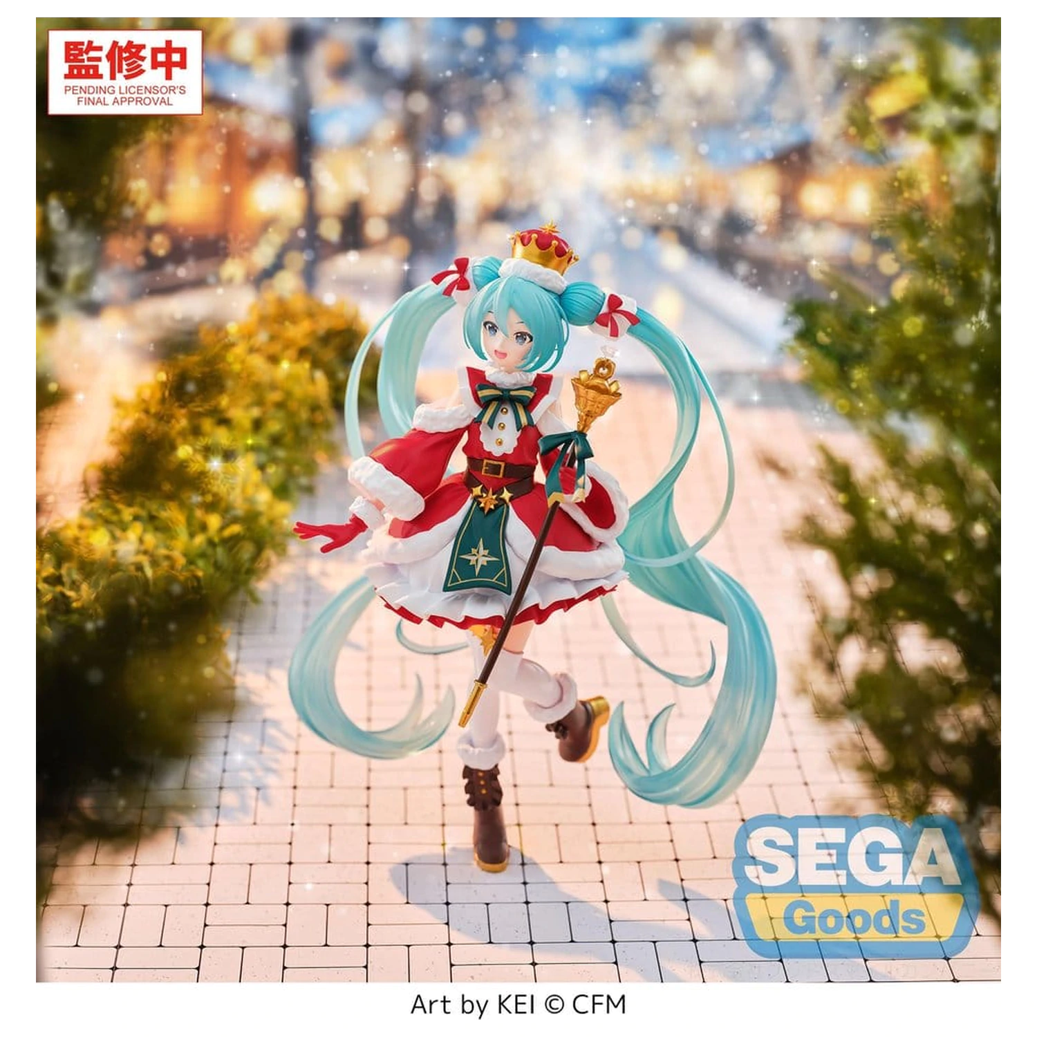 Character Vocal Series 01: Hatsune Miku FIGURIZMa PVC Figurka Boże Narodzenie 2026 27 cm zdjęcie produktu
