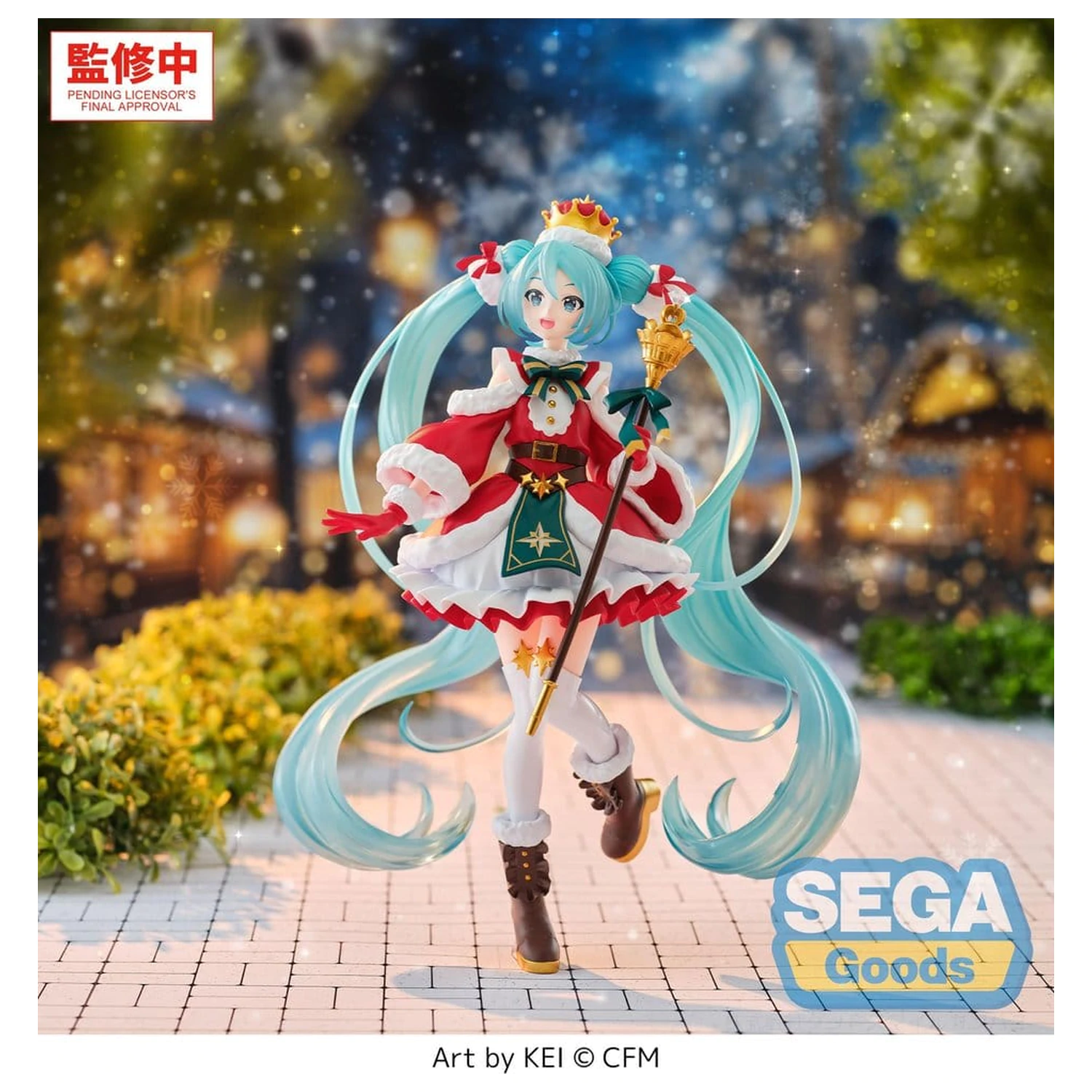 Character Vocal Series 01: Hatsune Miku FIGURIZMa PVC Figurka Boże Narodzenie 2026 27 cm zdjęcie produktu