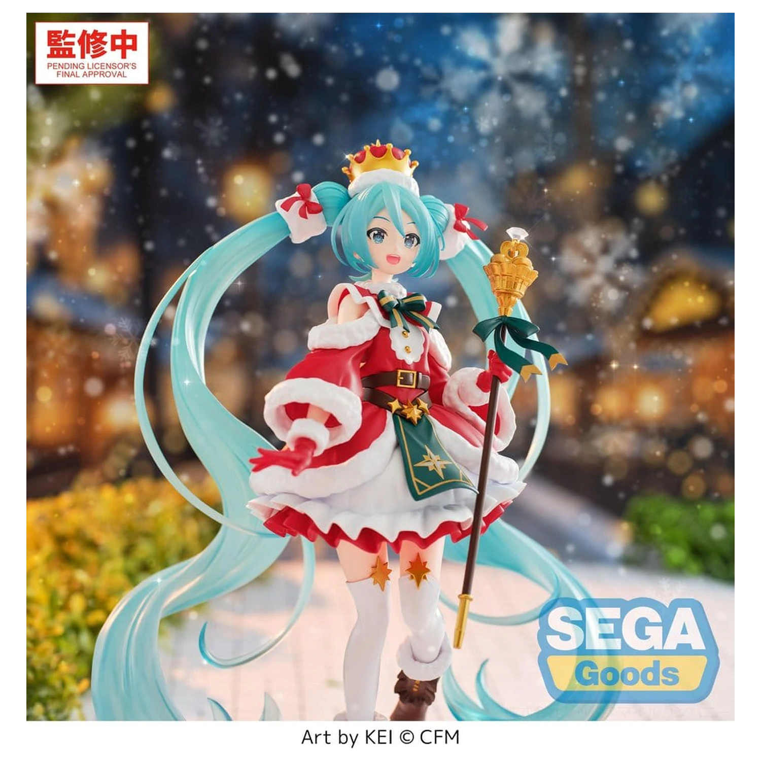 Character Vocal Series 01: Hatsune Miku FIGURIZMa PVC Figurka Boże Narodzenie 2026 27 cm zdjęcie produktu