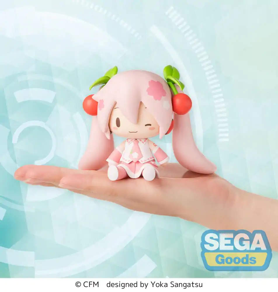 Character Vocal Series 01: Hatsune Miku Fuwa Petit Chibi Figurka Sakura Miku 8 cm zdjęcie produktu