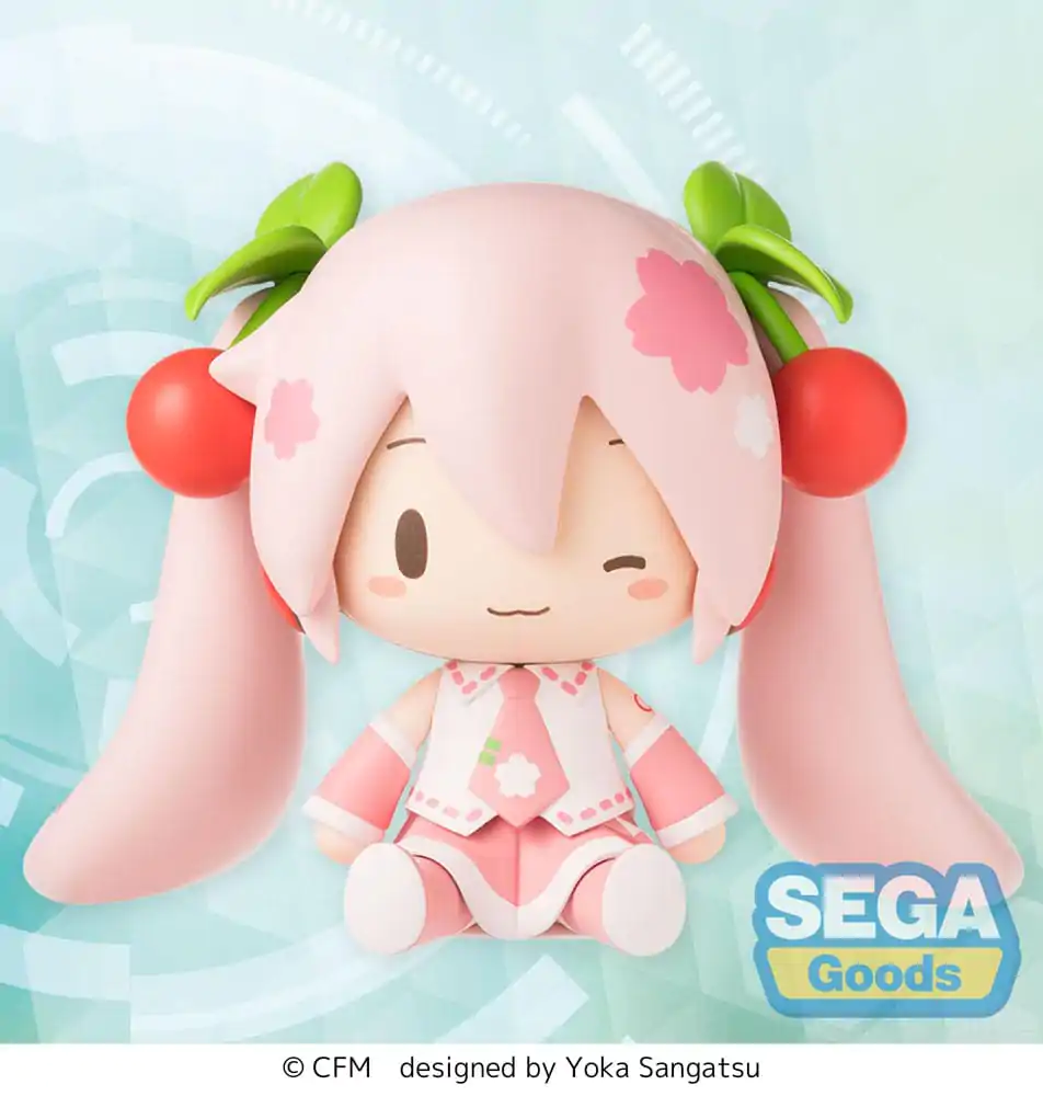 Character Vocal Series 01: Hatsune Miku Fuwa Petit Chibi Figurka Sakura Miku 8 cm zdjęcie produktu