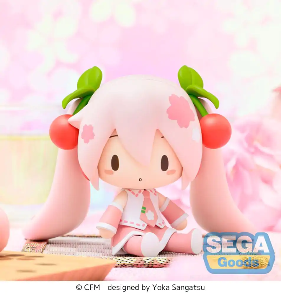 Character Vocal Series 01: Hatsune Miku Fuwa Petit Chibi Figurka Sakura Miku 8 cm zdjęcie produktu