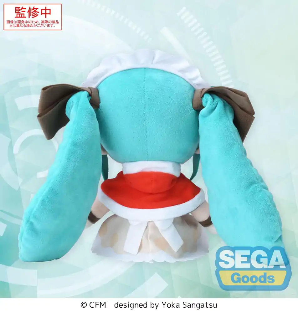 Character Vocal Series 01: Hatsune Miku Fuwa Petit Pluszowa Figurka Hatsune Miku Christmas 2025 M 22 cm zdjęcie produktu