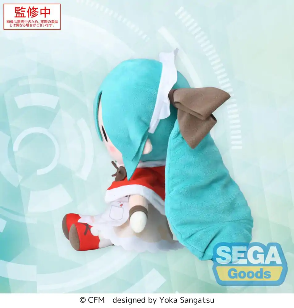 Character Vocal Series 01: Hatsune Miku Fuwa Petit Pluszowa Figurka Hatsune Miku Christmas 2025 M 22 cm zdjęcie produktu