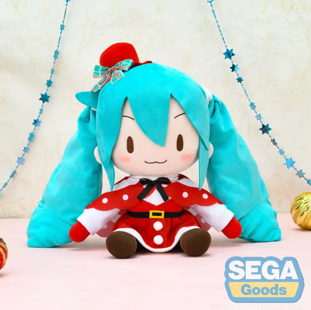 Character Vocal Series 01: Hatsune Miku Fuwa Petit Pluszowa Figurka Hatsune Miku Christmas LL 35 centymetrów zdjęcie produktu